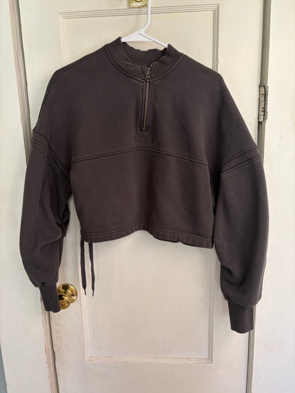 Gymshark Women’s Cropped Quarter Zip Sweatshirt